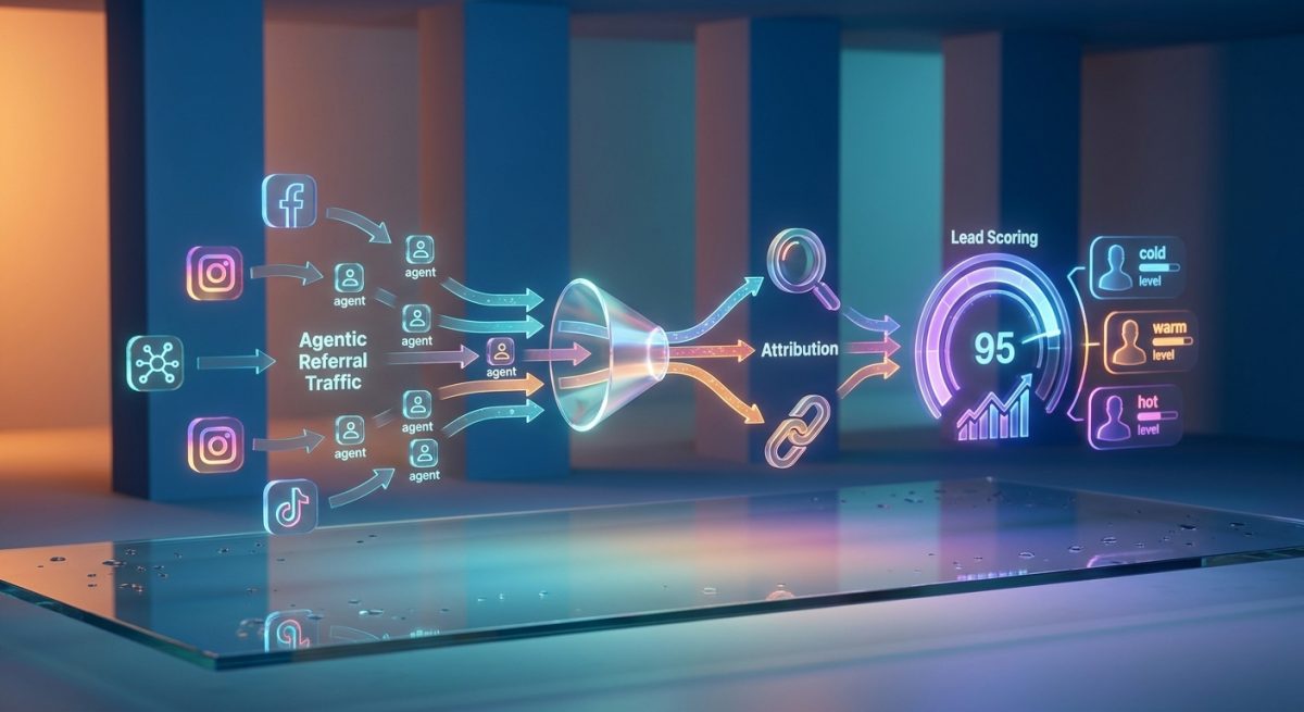 Agentic Referral Traffic, Attribution and Lead Scoring